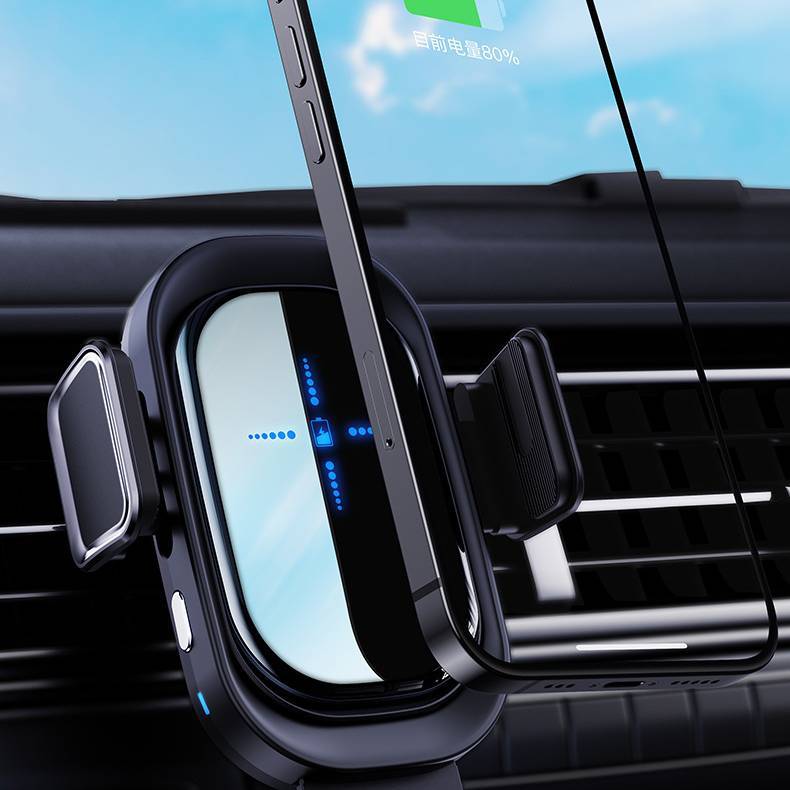 08 Induction Car Wireless Charger – 15W Fast Charging Mount