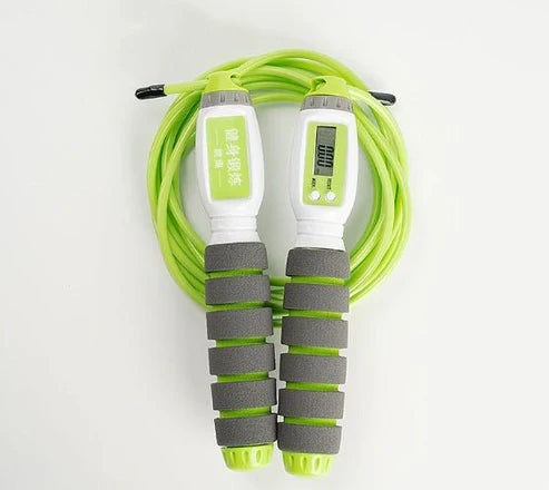Electronic Counting Jump Rope – Adjustable Fitness Skipping Rope