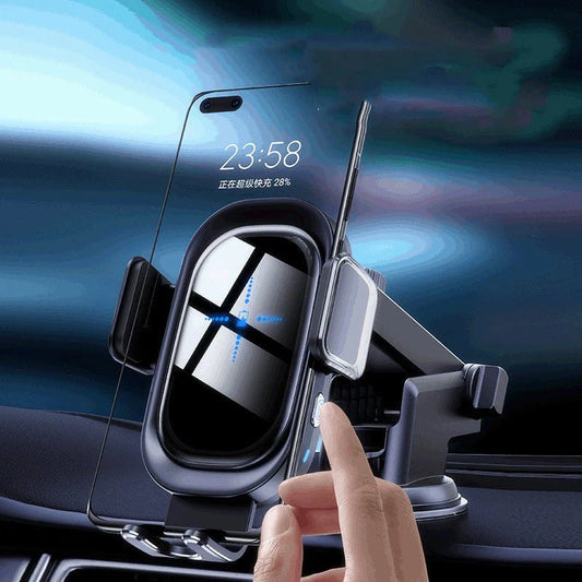 08 Induction Car Wireless Charger – 15W Fast Charging Mount