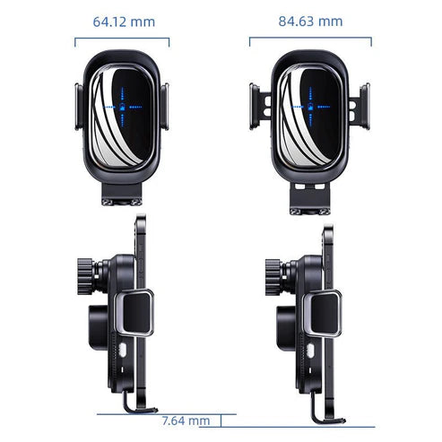 08 Induction Car Wireless Charger – 15W Fast Charging Mount