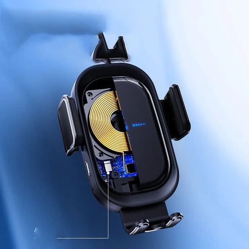 08 Induction Car Wireless Charger – 15W Fast Charging Mount