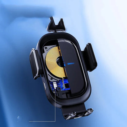 08 Induction Car Wireless Charger – 15W Fast Charging Mount