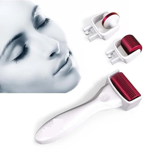 3-in-1 Meso Roller – Professional Microneedling System for Face & Body