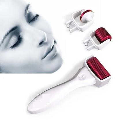 3-in-1 Meso Roller – Professional Microneedling System for Face & Body