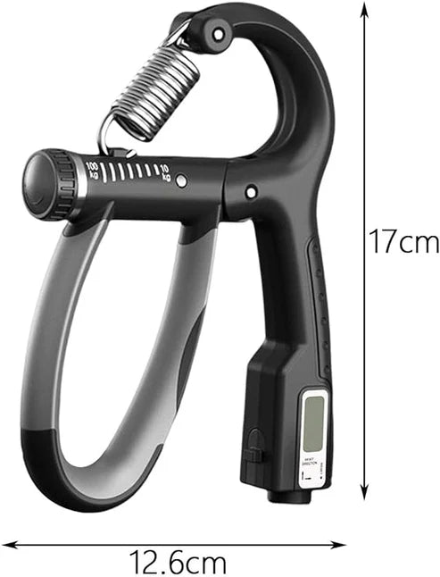 Counter – Adjustable Hand Gripper Trainer | 10–100kg Grip Strengthener & Wrist Exerciser