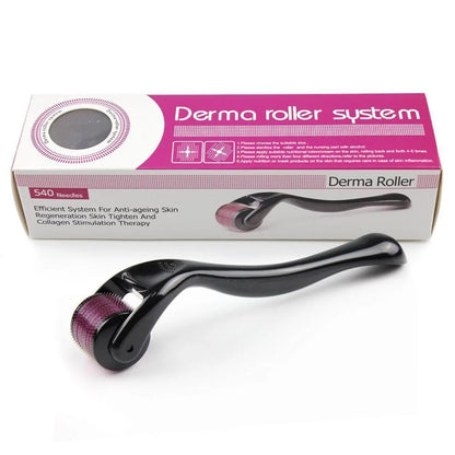 Derma Roller System – Professional Microneedling Tool for Face, Scalp & Beard