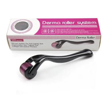 Derma Roller System – Professional Microneedling Tool for Face, Scalp & Beard