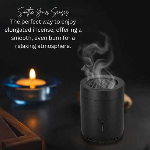 Electric Incense Bakhoor Burner BK-108 | Portable Rechargeable Flameless Burner for Aromatic Oud & Bakhoor