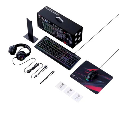 G32 Ultimate USB Gaming Set | Pro Gamer Bundle with RGB Keyboard, Mouse & Headset