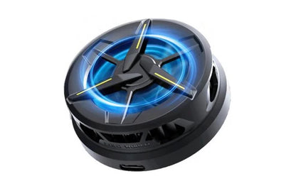 Ultimate Gaming Phone Cooler Radiator – Silent Clip-on Fan with RGB Lights & Fast Heat Dissipation