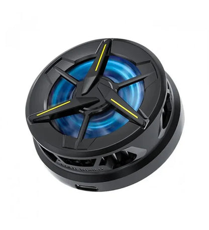 Ultimate Gaming Phone Cooler Radiator – Silent Clip-on Fan with RGB Lights & Fast Heat Dissipation