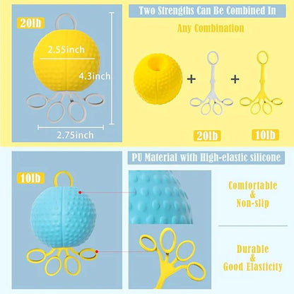 Hand Therapy Ball – Multifunctional Rehabilitation Tool