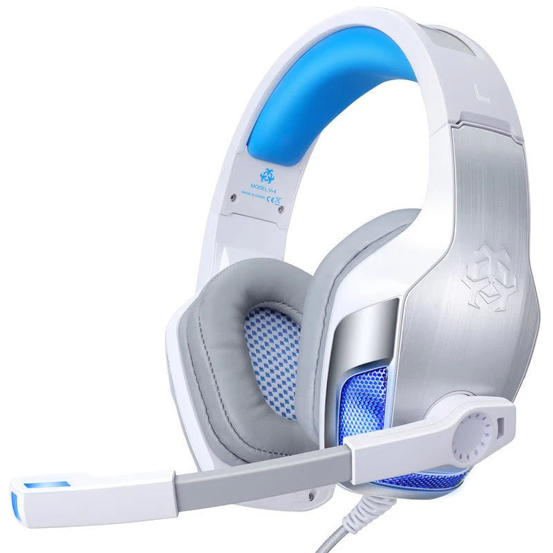 Head-Mounted Luminous Heavy Bass Wired Headphones | HabibiOffers