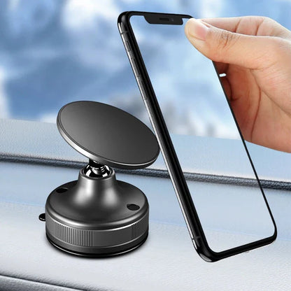 Hepu Strong Suction Magnetic Phone Holder | Secure Dashboard & Windshield Mount