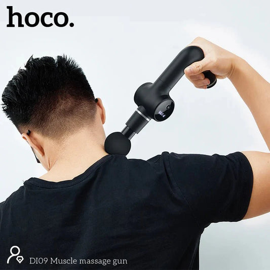 Hoco D109 Fascia Gun Muscle Massager – Deep Tissue Percussion Massage Device (Original)