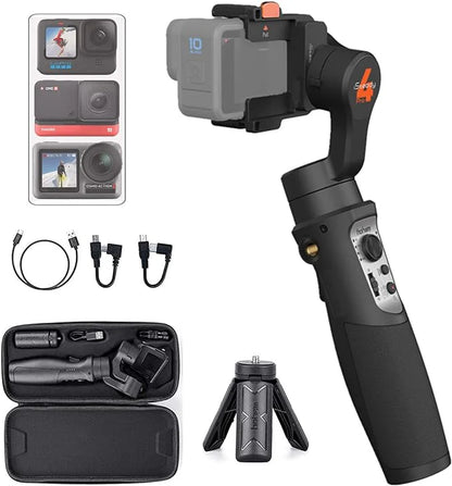 Hohem iSteady Pro 4 Gimbal ‒ 14h Battery, IPX4 & Quick-Release Clip