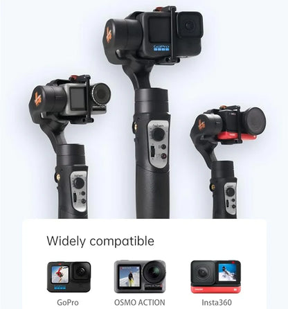 Hohem iSteady Pro 4 Gimbal ‒ 14h Battery, IPX4 & Quick-Release Clip