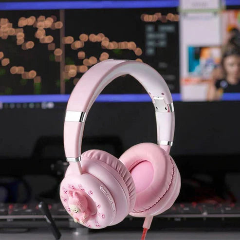 Labubu Wireless Headphones – Cute Bluetooth 5.3 Stereo Headset with Long Battery Life