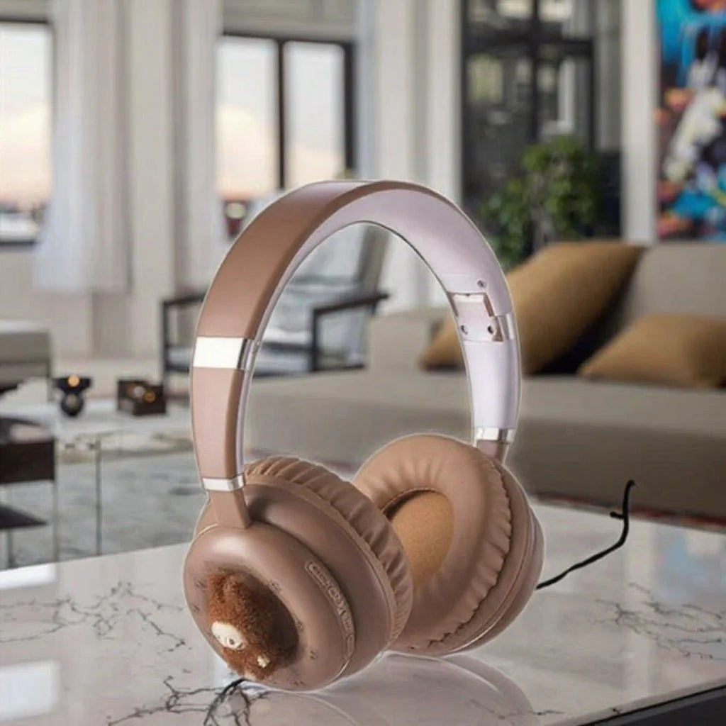 Labubu Wireless Headphones – Cute Bluetooth 5.3 Stereo Headset with Long Battery Life