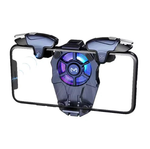 Ultimate Mobile Gaming Trigger with Fan | Stay Cool & Play Lag-Free