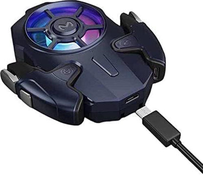 Ultimate Mobile Gaming Trigger with Fan | Stay Cool & Play Lag-Free
