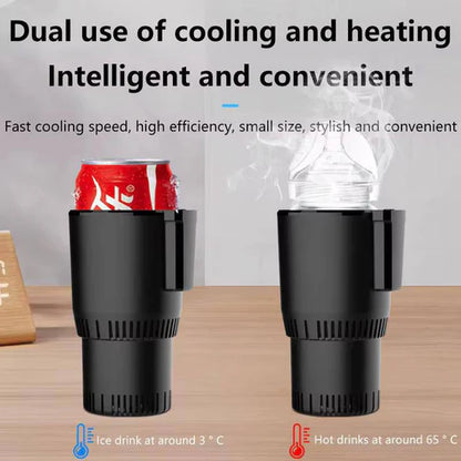 Smart Car Cup Warmer & Cooler – Dual Function Beverage Temperature Control Mug for Cars