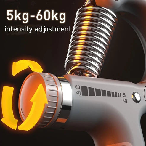 Spring Grip Hand Exerciser – Professional Arm Strength Training Fitness Equipment for Men & Women
