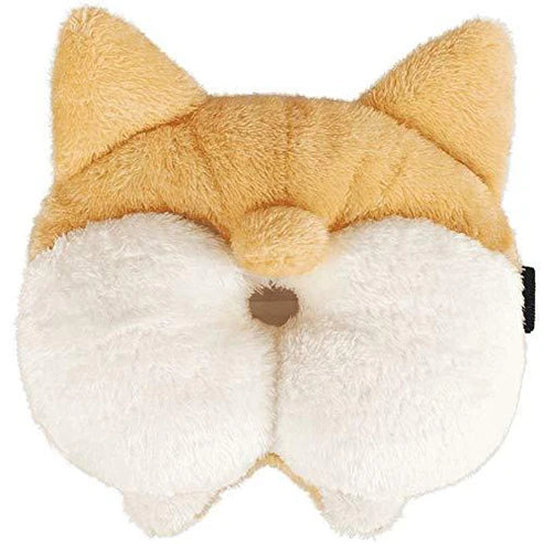 Tissue Box Cover Soft Adorable Corgi Butt Shaped Creative Storage Bag Hanging Pouch Tissue Box Wrapper For Car Home.