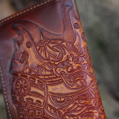 Top Layer Cowhide Men’s Wallet Vintage Clutch – Genuine Leather Medium-Length Wallet | HabibiOffers