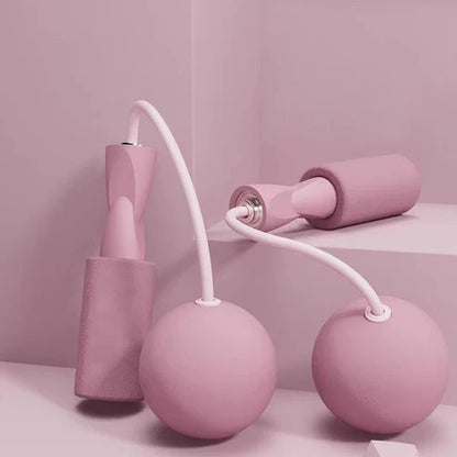 Training Jump Rope Set – Cordless & Adjustable with Silicone Handles