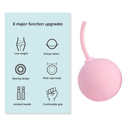 Training Jump Rope Set – Cordless & Adjustable with Silicone Handles