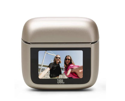 True Wireless Earbuds with Smart Touchscreen Case & Adaptive Noise Cancelling | Premium Sound